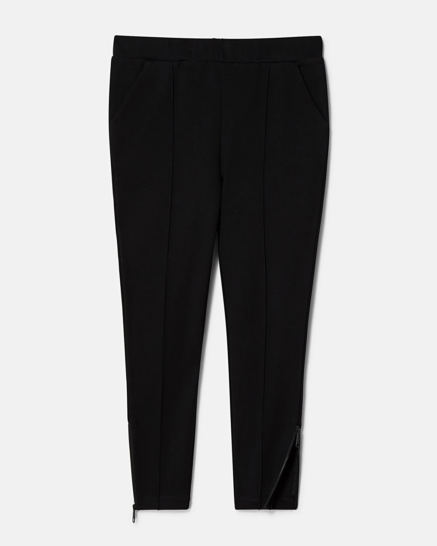 Moro Pintuck Pocket Ponte Pants - Black 6 Moro Pintuck Pocket Ponte Pants - Black - Image 4