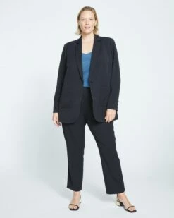 All Day Classic Blazer - Black 9 All Day Classic Blazer - Black -UNIVERSAL STANDARD All Day Blazer Black USOU1095 001 002 024