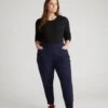 Go-Stretch Midnight Travel Joggers - Wrinkle-Resistant Casual Pants 1 Go-Stretch Midnight Travel Joggers - Wrinkle-Resistant Casual Pants -UNIVERSAL STANDARD Athleisure Jogger Baritone Blue USPA1555 454 001 009