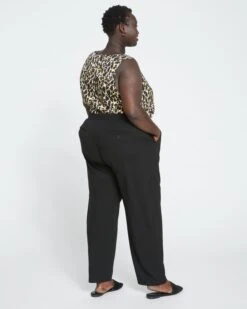 Audrey Tailored Ponte Pants - Black 11 Audrey Tailored Ponte Pants - Black -UNIVERSAL STANDARD Audrey Tailored Ponte Pants Black USPA1285B 001 004 022