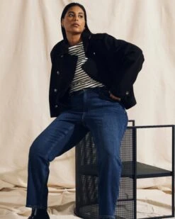 Rivington Jacket - Black -UNIVERSAL STANDARD CREPE MILITARY JACKET 003