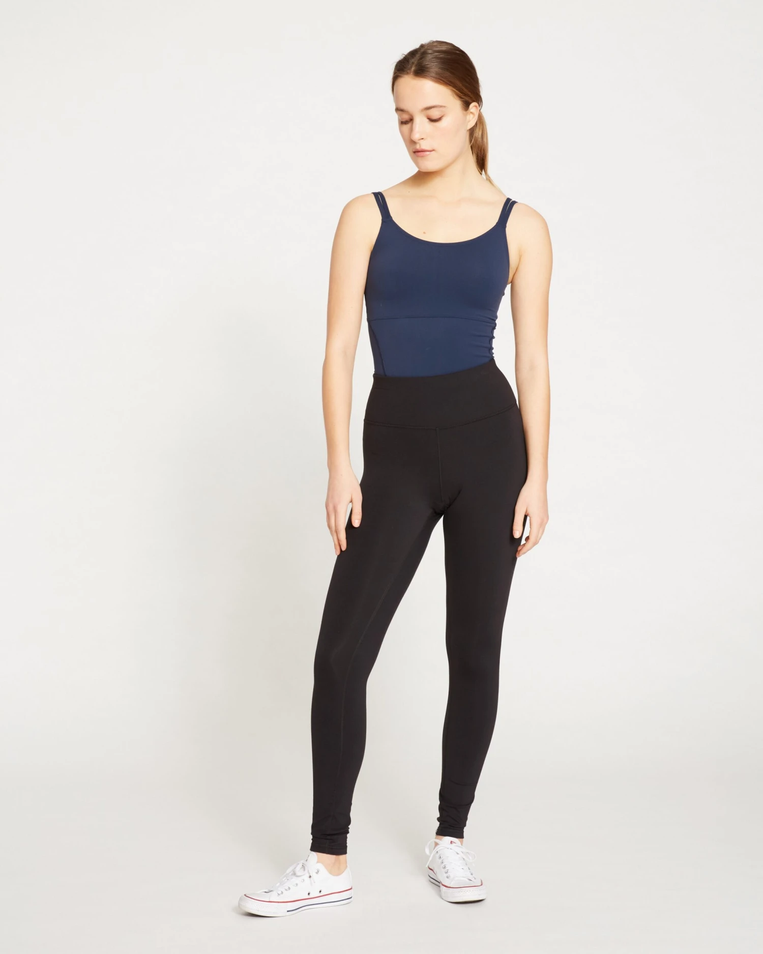 Universal Standard Next-to-Naked Performance Leggings - Black 3 Universal Standard Next-to-Naked Performance Leggings - Black