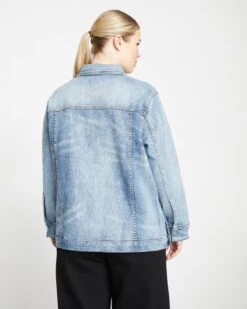 Denim Chore Jacket - Light Blue -UNIVERSAL STANDARD Denim Chore Jacket Light Blue USOU1021 128 004 032