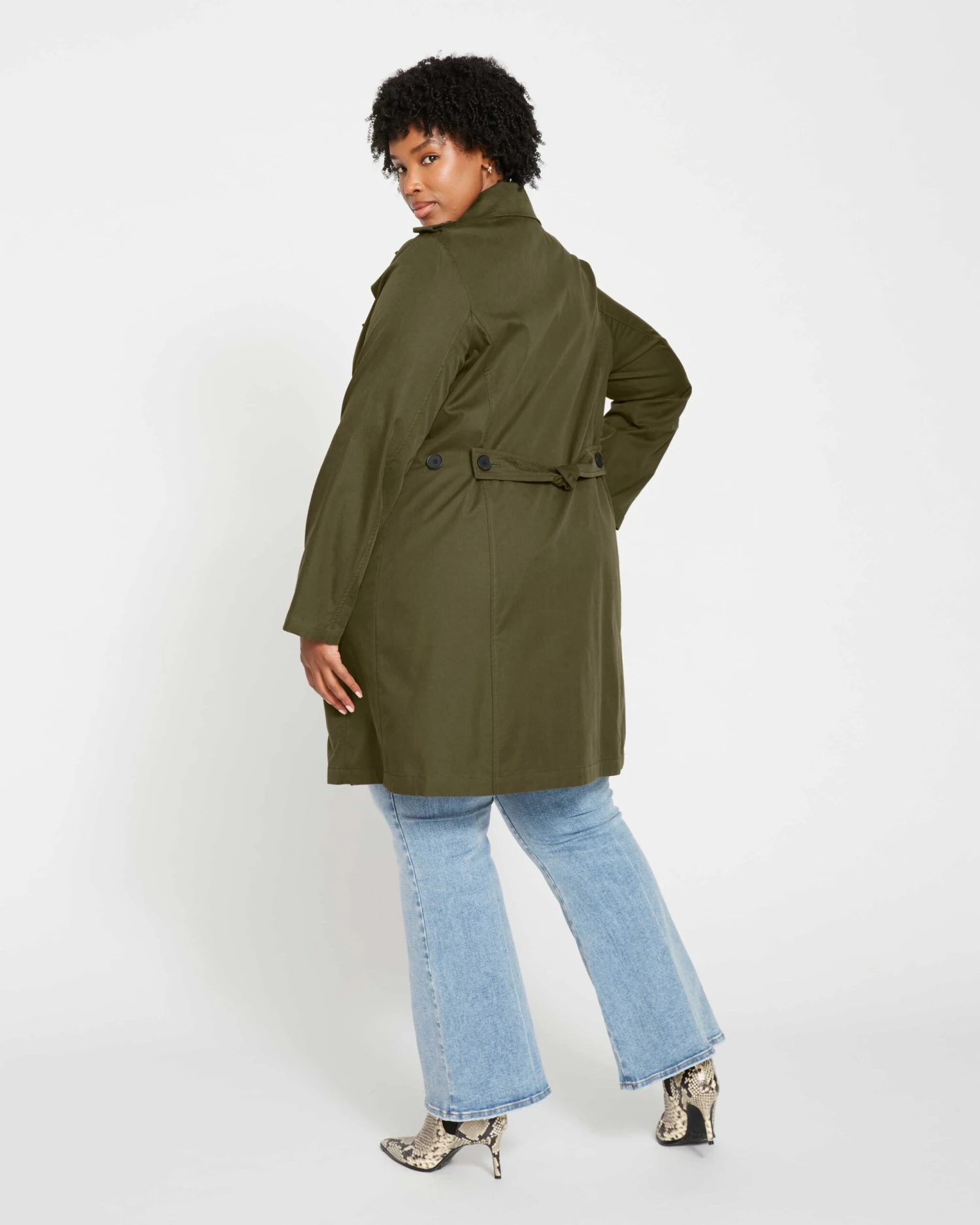 Derjon Camo Trench Coat 2.0 - Tailored Water-Repellent Outerwear 8 Derjon Camo Trench Coat 2.0 - Tailored Water-Repellent Outerwear - Image 6