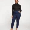 ComfortDenim Dont Call Them Jeggings - Dark Indigo