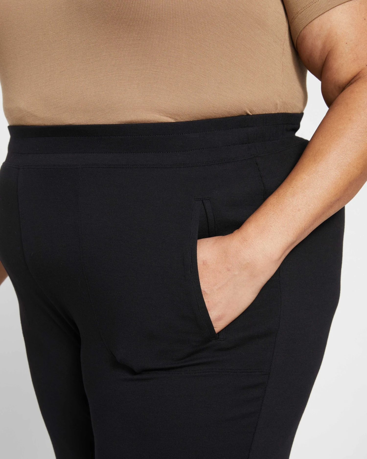 Foundation Mola Pant - Black High-Waisted Ribbed Lounge Pants 4 Foundation Mola Pant - Black High-Waisted Ribbed Lounge Pants - Image 2