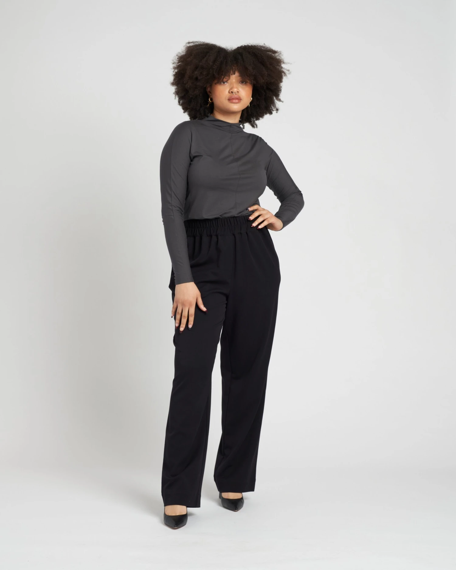 All Day Easy Pants - Black 4 All Day Easy Pants - Black - Image 2