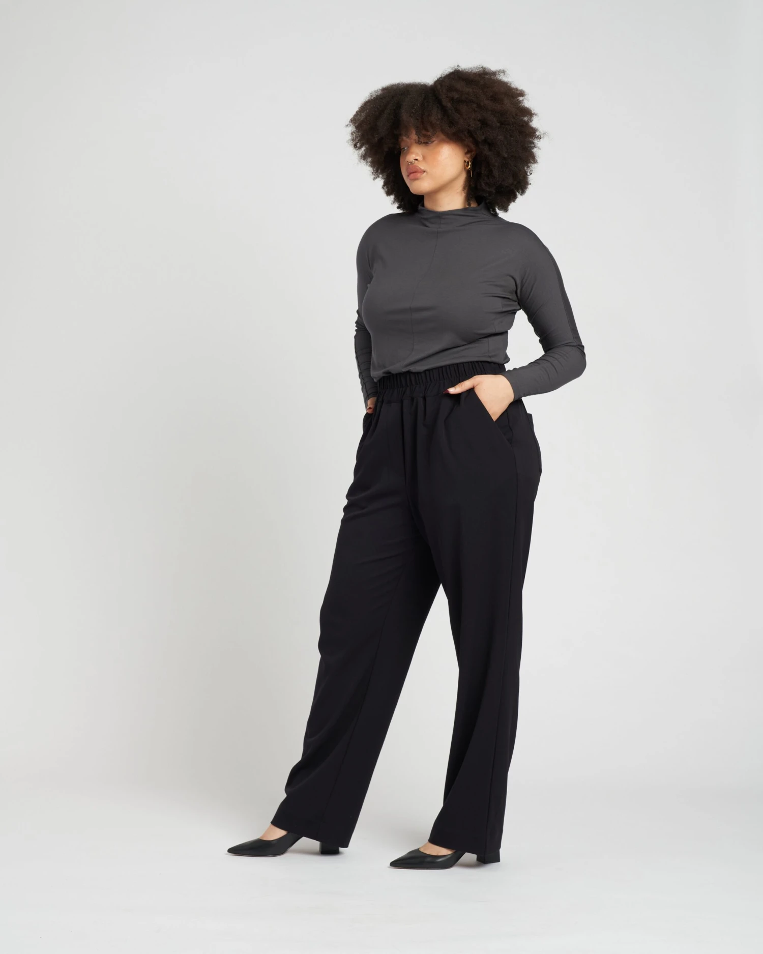 All Day Easy Pants - Black 3 All Day Easy Pants - Black