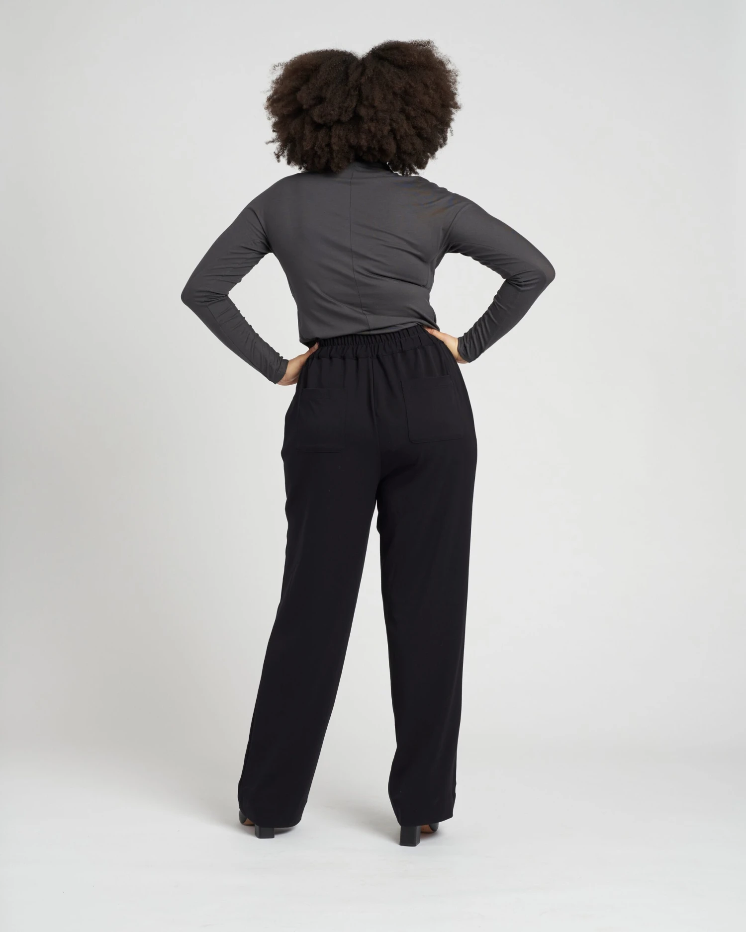 All Day Easy Pants - Black 5 All Day Easy Pants - Black - Image 3