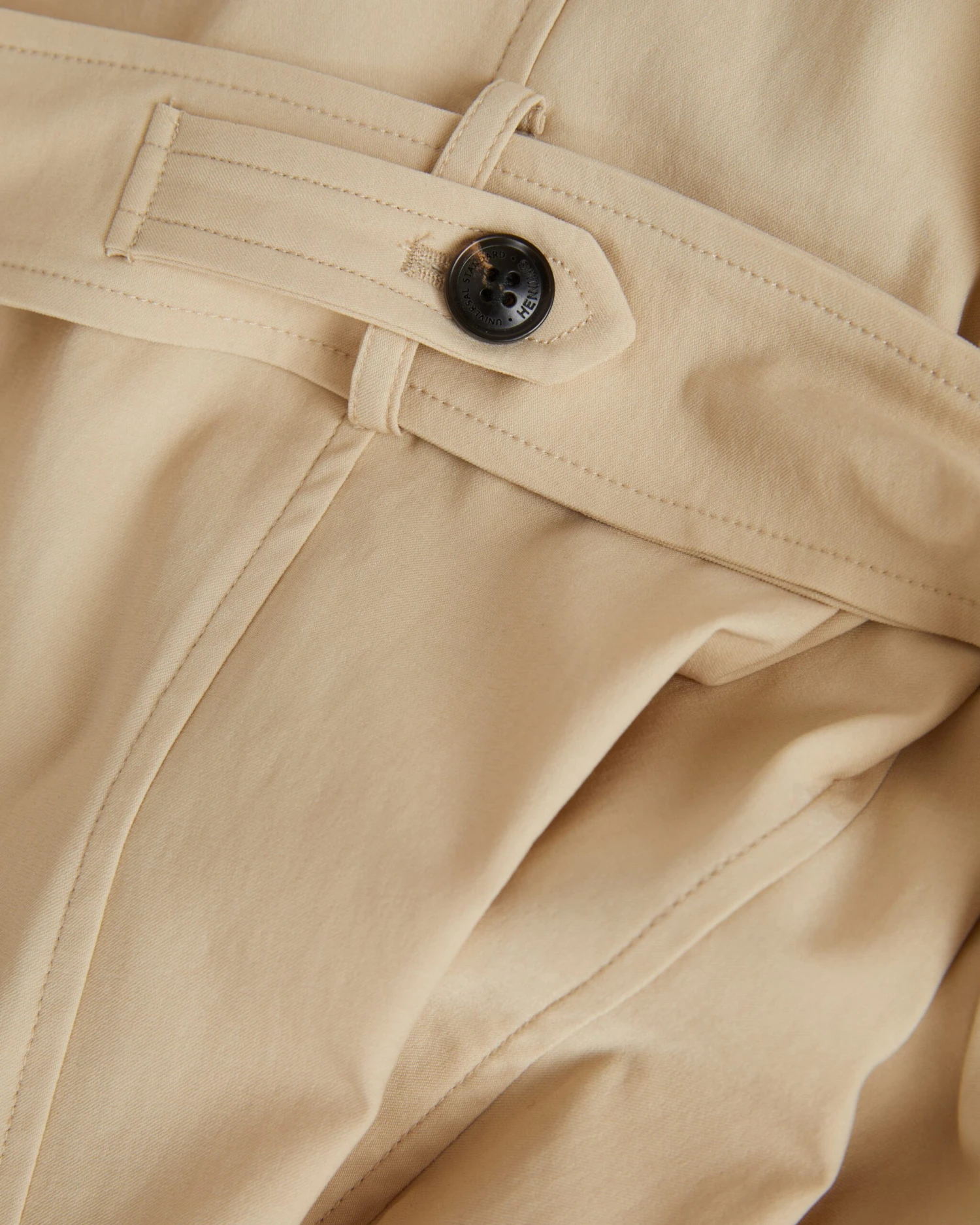 Henning X US Park Soft Trench Coat - Birch 11 Henning X US Park Soft Trench Coat - Birch - Image 9