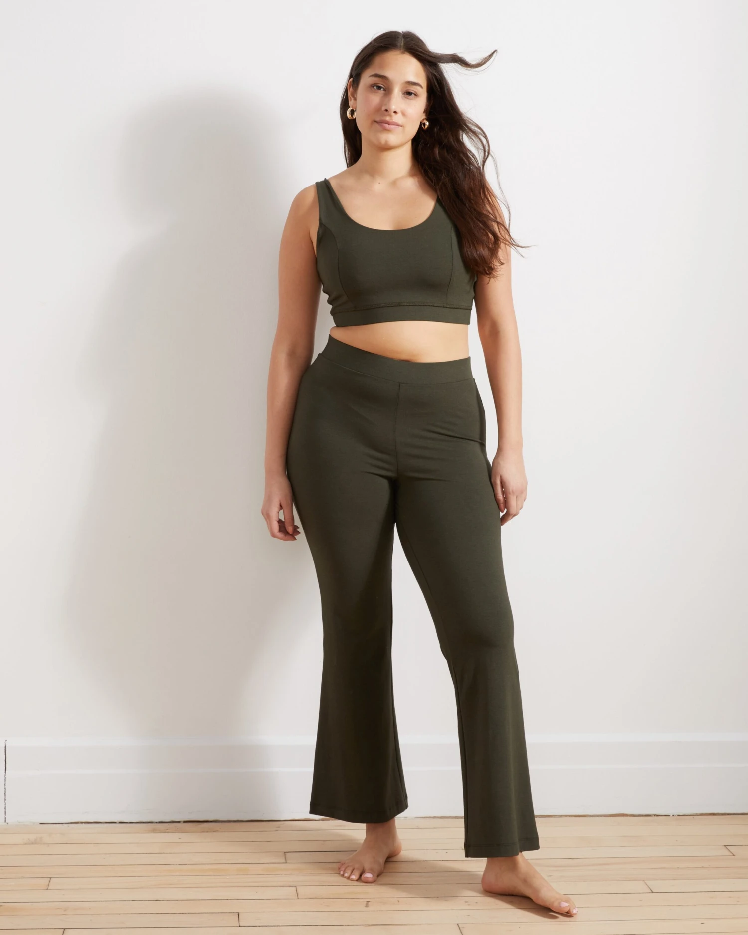 Roya Better Bralette - Nori Supportive Longline Lounge Bralette 3 Roya Better Bralette - Nori Supportive Longline Lounge Bralette