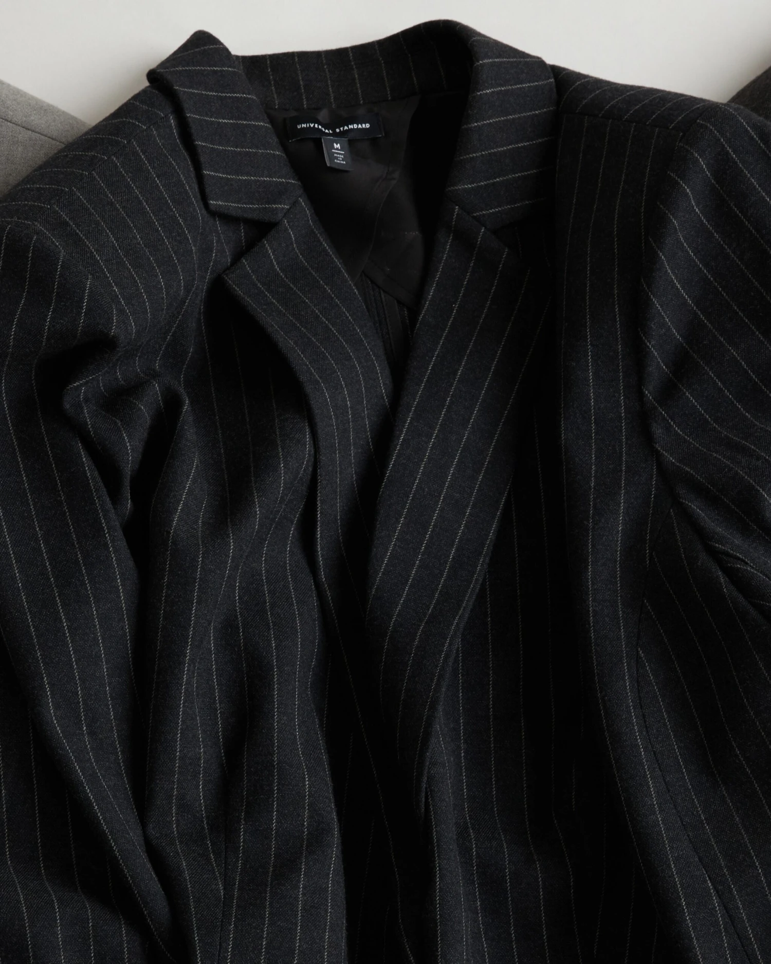 The Pinstripe Blazer - Graphite 12 The Pinstripe Blazer - Graphite - Image 10
