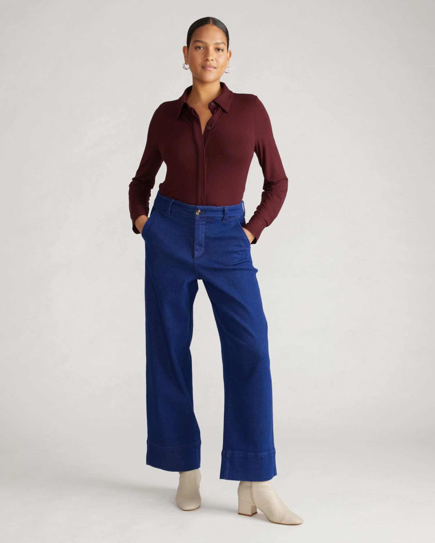 Carol High Rise Super Stretch Jeans - After Hours - Image 7