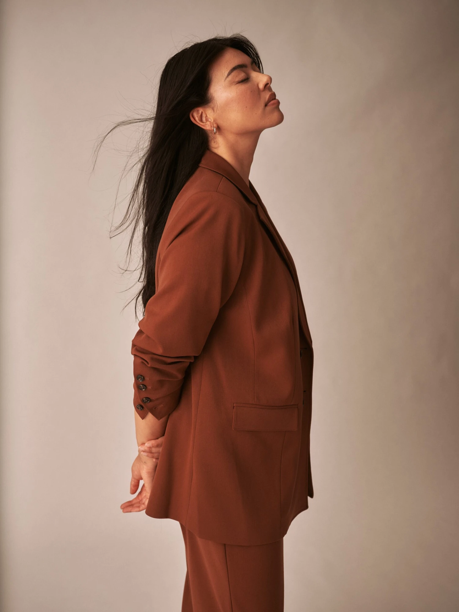 All Day Warren Double Breasted Blazer - Pony 4 All Day Warren Double Breasted Blazer - Pony - Image 3