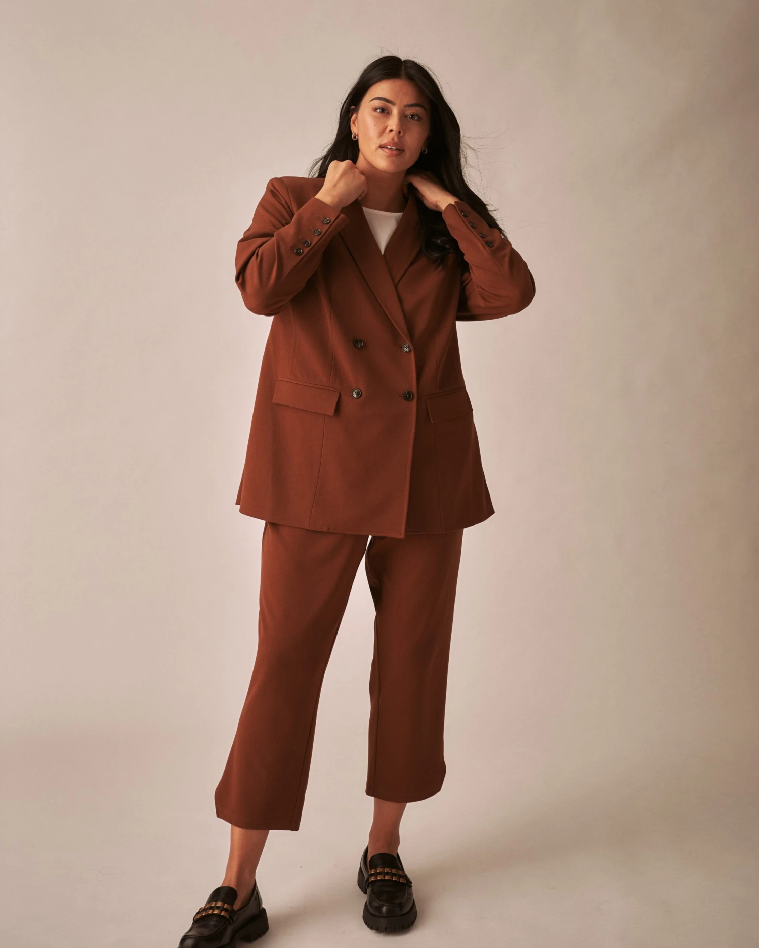 All Day Warren Double Breasted Blazer - Pony 7 All Day Warren Double Breasted Blazer - Pony - Image 6