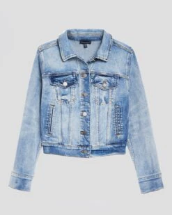 Kelsey Denim Jacket - Light Blue -UNIVERSAL STANDARD KelseyDenimJacket LightBlueUSOU0340 216
