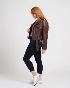 Leeron Leather Moto Jacket - Chili Chocolate -UNIVERSAL STANDARD LeeronLeatherMotoJacket Oxblood USOU0550 106 1220 min