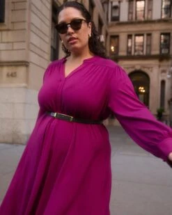 Gramercy Liquid Jersey Dress in Rothko Purple