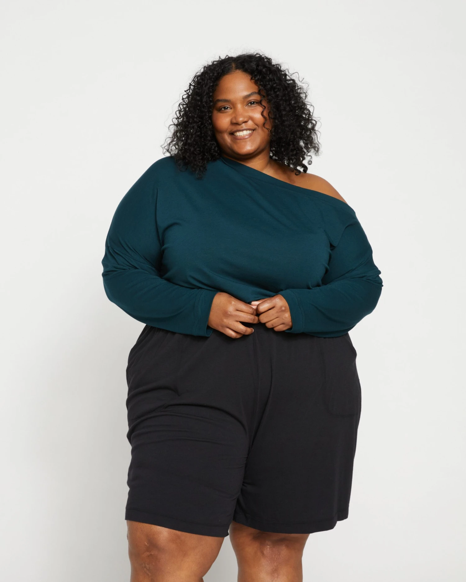 UltimateS Lorelai Lounge Shorts - Black 3 UltimateS Lorelai Lounge Shorts - Black