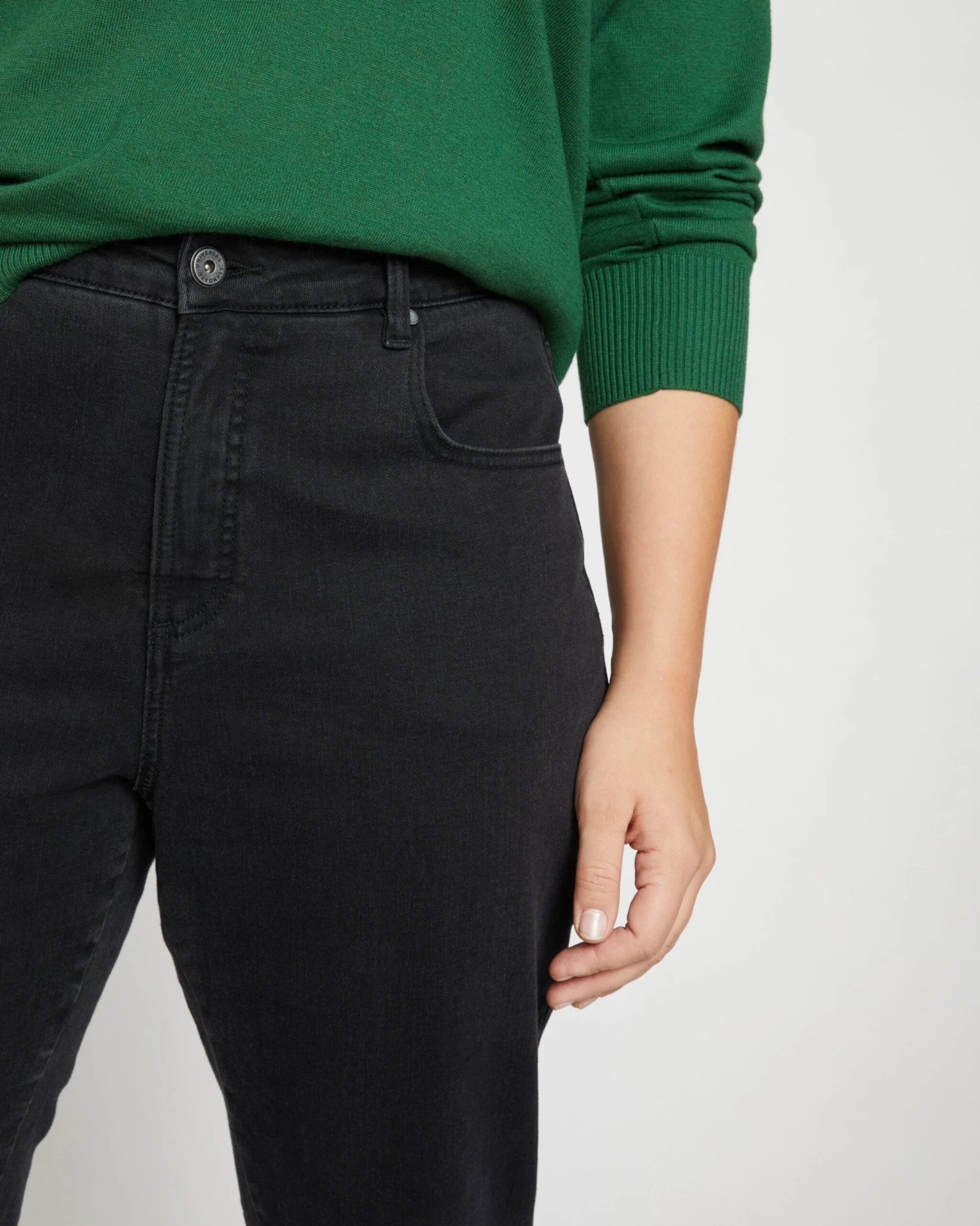 Marne Bootcut Jeans 32 Inch - Broken Black 5 Marne Bootcut Jeans 32 Inch - Broken Black - Image 3