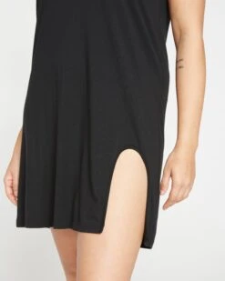 UltimateS Meko Nightie - Lightweight V-Neck Mini Sleep Dress 9 UltimateS Meko Nightie - Lightweight V-Neck Mini Sleep Dress -UNIVERSAL STANDARD Meko Nightie Black USTO0047 001 002 012 942bcd5a 90fd 46cf 9f54 451ecb5769cd