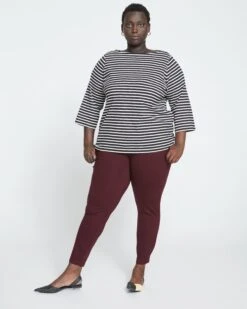 Minimalist Moro Pocket Signature Ponte Pants - Black Cherry 10 Minimalist Moro Pocket Signature Ponte Pants - Black Cherry -UNIVERSAL STANDARD Minimalist Moro Pocket Signature Ponte Pants Black Cherry USPA1249 190 001 001