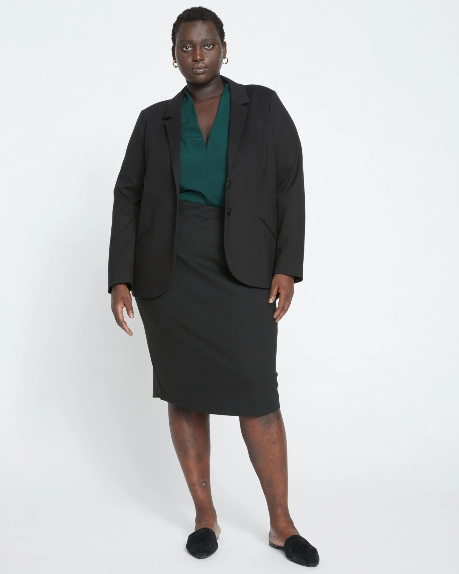 Danube Ponte Skirt - Black 4 Danube Ponte Skirt - Black - Image 2