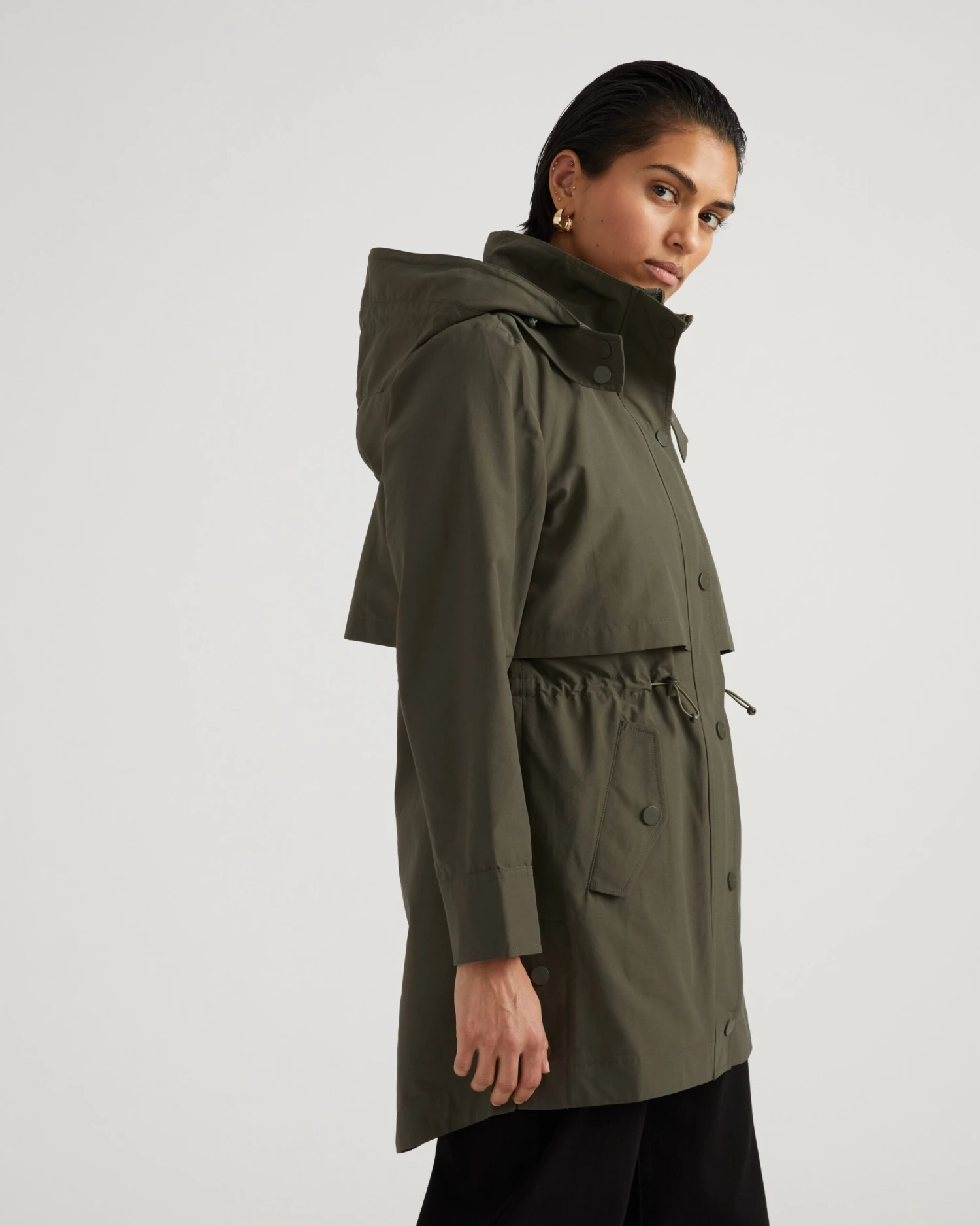 Camo Water-Resistant Parka - Precision Hooded Weatherproof Jacket 6 Camo Water-Resistant Parka - Precision Hooded Weatherproof Jacket - Image 4