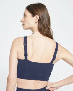 Roya Better Bralette in Midnight: Supportive & Soft Lounge Essential -UNIVERSAL STANDARD Roya Bralette Baritone Blue y USIN1461 454 004