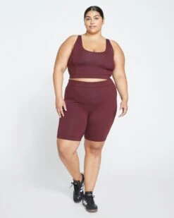 Roya Better Bralette - Black Cherry Supportive Lounge Bra 11 Roya Better Bralette - Black Cherry Supportive Lounge Bra -UNIVERSAL STANDARD Roya Bralette Black Cherry USIN1461 190 002 003