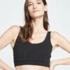 Roya Better Bralette - Supportive Soft Jersey Lounge Bra - Black -UNIVERSAL STANDARD Roya Bralette Black USIN1461 001 001 020