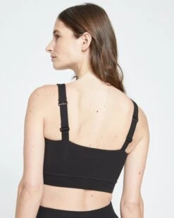 Roya Better Bralette - Supportive Soft Jersey Lounge Bra - Black 9 Roya Better Bralette - Supportive Soft Jersey Lounge Bra - Black -UNIVERSAL STANDARD Roya Bralette Black USIN1461 001 004 043