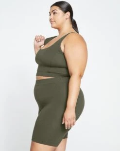 Roya Better Bralette - Nori Supportive Longline Lounge Bralette 8 Roya Better Bralette - Nori Supportive Longline Lounge Bralette -UNIVERSAL STANDARD Roya Shorts Dark Olive USPA1386 164 002 4177492b 5753 486f 8eb3 0938ce195ea5