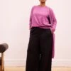 Pam Pintuck Wide Leg Ponte Pants - Espresso 2 Pam Pintuck Wide Leg Ponte Pants - Espresso -UNIVERSAL STANDARD SHOT20 029 9149c101 af13 4e7b 8af0 6c8b68817c4e