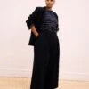 Palais Wide Leg Ponte Pants - Black 2 Palais Wide Leg Ponte Pants - Black -UNIVERSAL STANDARD SHOT25 020