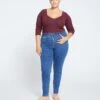 Seine High Rise Skinny Jeans 30 Inch - Odeon Blue -UNIVERSAL STANDARD Seine High Rise Skinny Jeans 30 Inch Odeon Blue US20093R 524 001 001