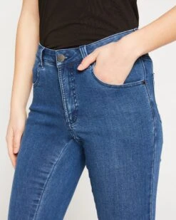 High Rise Skinny Jeans - Seine 32 Inch - True Blue -UNIVERSAL STANDARD Seine High Rise Skinny Jeans 32 Inch True Blue US20093L 198 002 012