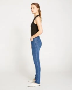 High Rise Skinny Jeans - Seine 32 Inch - True Blue -UNIVERSAL STANDARD Seine High Rise Skinny Jeans 32 Inch True Blue US20093L 198 003 018
