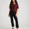 Prestige Ponte Flared Pants - Black 1 Prestige Ponte Flared Pants - Black -UNIVERSAL STANDARD Tee Rex Black Cherry US10013 190 002 654 7ccbd768 dcd2 4017 baa6 4ebb0632b412