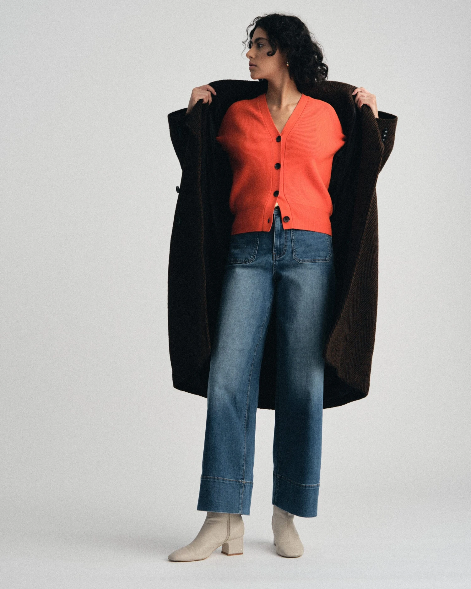 Soft Knit Poppy Cardigan - Washable Cashmere-Feel Button-Up Sweater 5 Soft Knit Poppy Cardigan - Washable Cashmere-Feel Button-Up Sweater - Image 3