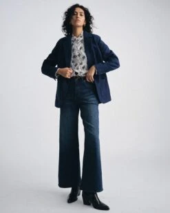 Roxy Relaxed Bootcut Jeans - Field Of Dreams Indigo -UNIVERSAL STANDARD UNIVERSALSTANDARD 08.26.253386