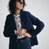 Kidjo Tailored Wool Jacket - Pageant Blue