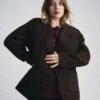 Kidjo Tailored Wool Jacket - Black/Brown Herringbone 2 Kidjo Tailored Wool Jacket - Black/Brown Herringbone -UNIVERSAL STANDARD UNIVERSALSTANDARD 08.26.254636