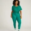 High-Waisted Next-to-Naked Yoga Leggings - Aventurine Green