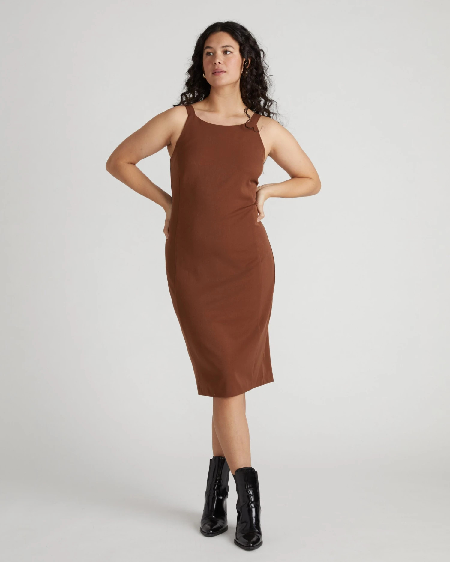 Universal Standard All Day Vendome Shift Dress - Pony 3 Universal Standard All Day Vendome Shift Dress - Pony