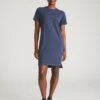 Cotton Tee Dress - Washed Indigo Garcon Everyday Pocket Dress 1 Cotton Tee Dress - Washed Indigo Garcon Everyday Pocket Dress -UNIVERSAL STANDARD USDR1798 993 Garcon Tee Dress Washed indigo Look 001 172