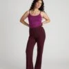 Foundation Mola Ribbed Lounge Pants - Black Cherry 1 Foundation Mola Ribbed Lounge Pants - Black Cherry -UNIVERSAL STANDARD USFD0088 190 Foundation Mola Pant Black Cherry 001 0405