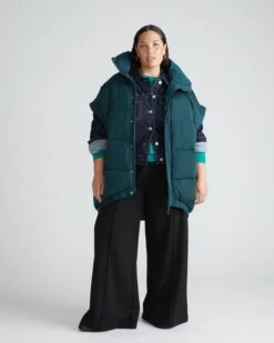 Pam Pintuck Wide Leg Ponte Pants - Black -UNIVERSAL STANDARD USOU1032 259Paparazzi Puffer VestDeep Sea 001 047 23f7c150 63fb 4f14 b8ec 5ef407a0654a