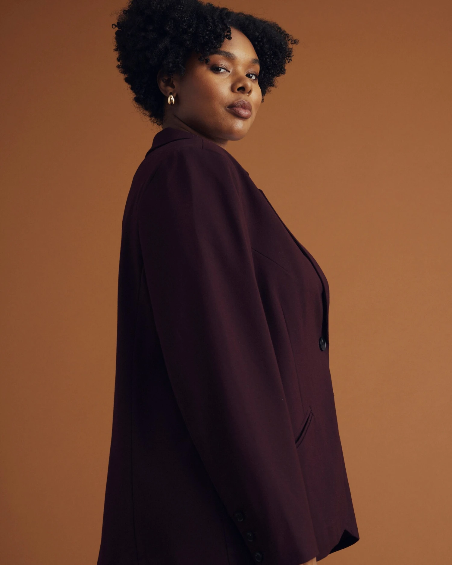 Beas Ponte Blazer - Black Cherry 4 Beas Ponte Blazer - Black Cherry - Image 2