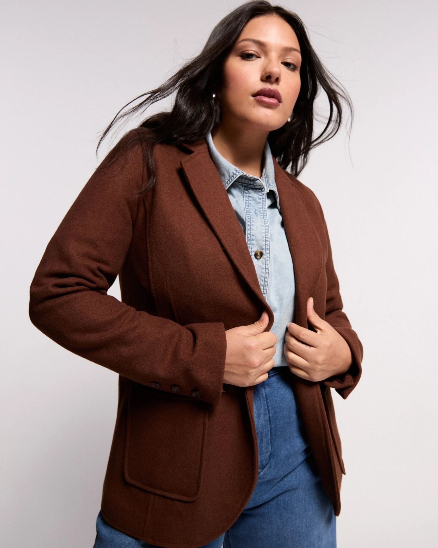 Kidjo Tailored Wool Jacket - Grizzly 3 Kidjo Tailored Wool Jacket - Grizzly